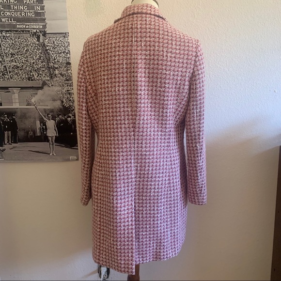 90s Nine West Pink Blush Over Coat Fall/Winter - Picture 2 of 5